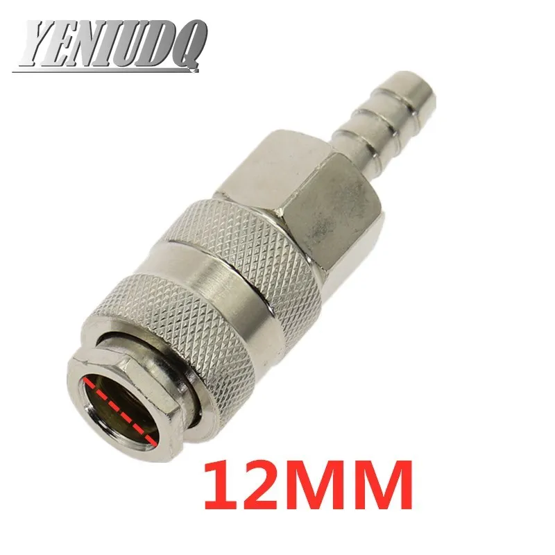 Air Hose Quick Coupler | EU Standard Pneumatic Fitting | Secure Barb Connector - Thumbnail 6