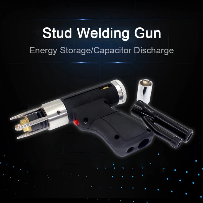 CD Stud Welding Gun | Capacitor Discharge System | Heavy-Duty Metal Fabrication Tool - Thumbnail 2