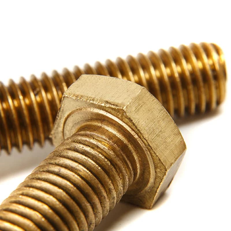 Machine Screws 4-in-1 Kit | DIN933 Hex Bolt Nut Washer Set | M3-M12 Copper Fasteners - Thumbnail 5