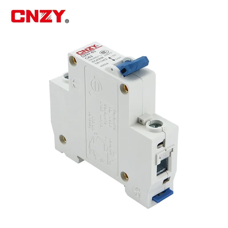 400V DIN Rail Circuit Breaker | 1P 6A-63A MCB | Battery & EV Protection - Thumbnail 3