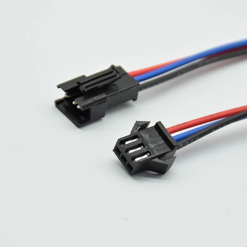 JST LED Strip Connector Kit | 2-4 Pin Male/Female Pairs | 15cm Length for 3528 & 5050 LEDs - Thumbnail 3