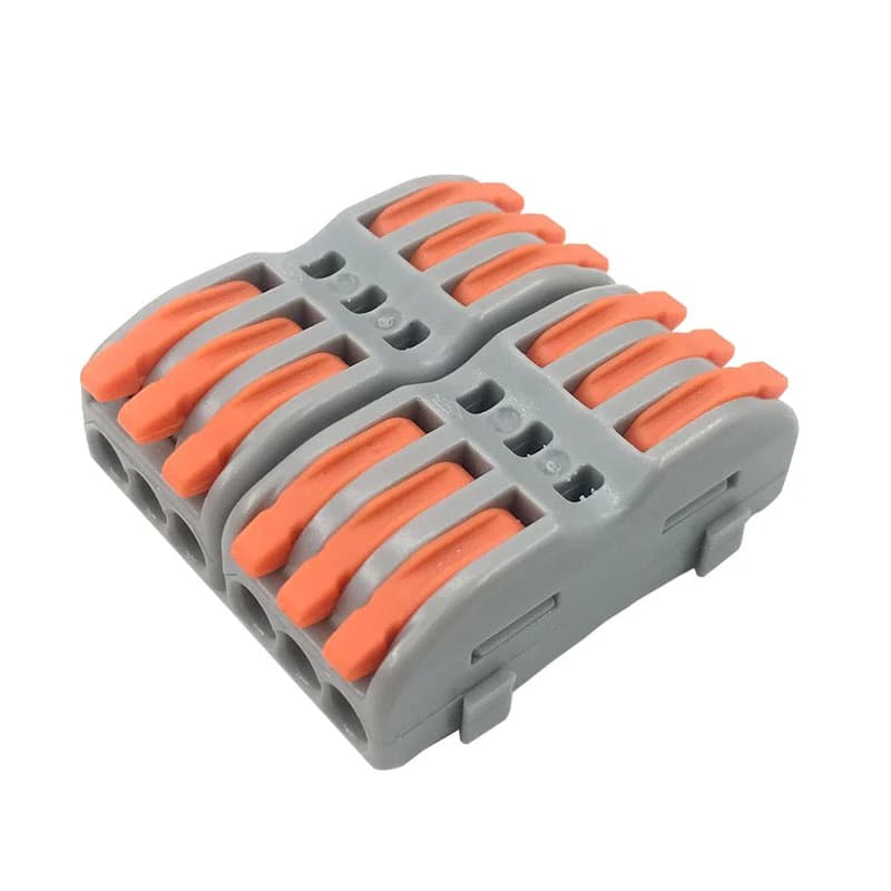 2-Pin Quick Connect Terminal Blocks | Compact LED Lighting & Electrical Wire Connectors - Thumbnail 5