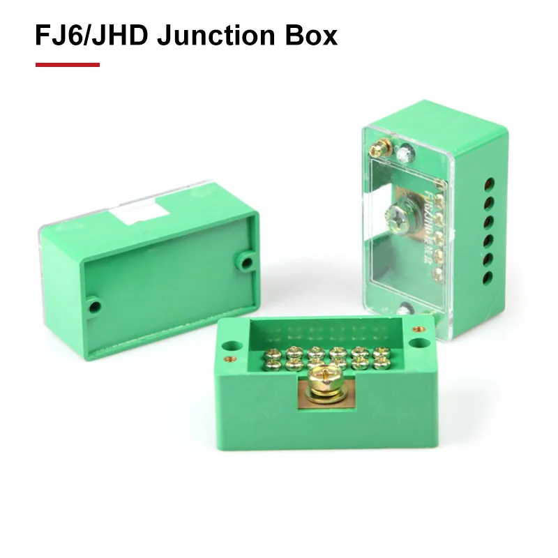 Caixa de junção fj6/jhd, divisor unipolar, 1-em, conector de fio de medição de saída múltipla, caixa de distribuição de bloco terminal monofásico - Thumbnail 6