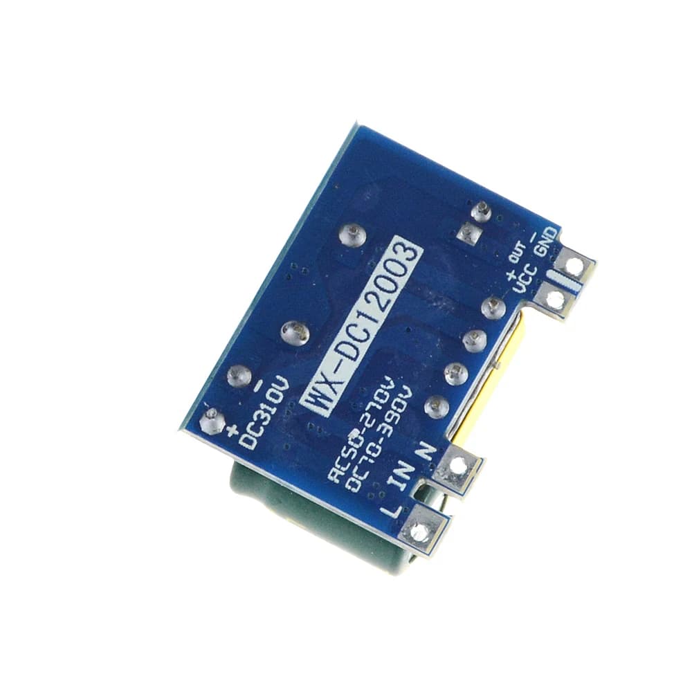 12V AC-DC Power Supply Module | 3.5W Isolated Switching Converter | Low-Profile 13.5mm Design - Thumbnail 3