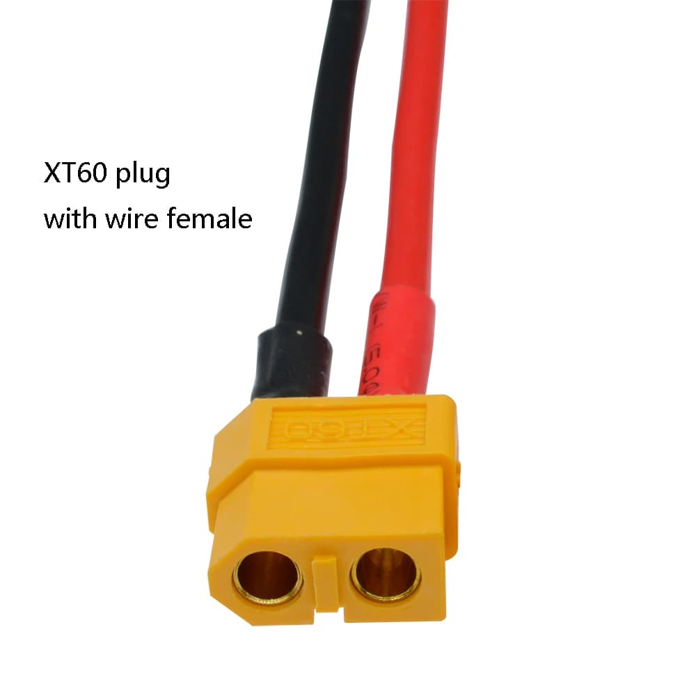 Connector Set | High-Current Bullet Plugs with 14 AWG Silicone Wire | For RC & Drone Battery Systems - Thumbnail 4