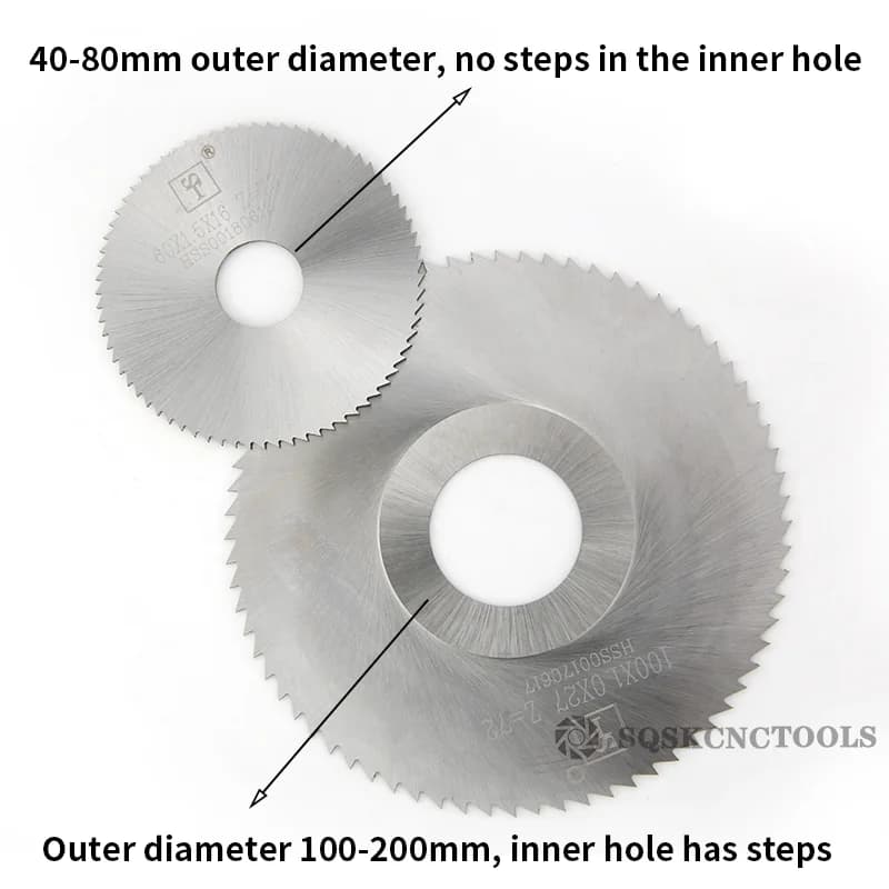 HSS Circular Saw Blades | 40mm to 100mm Sizes | Precision Slotting & Cutting - Thumbnail 3