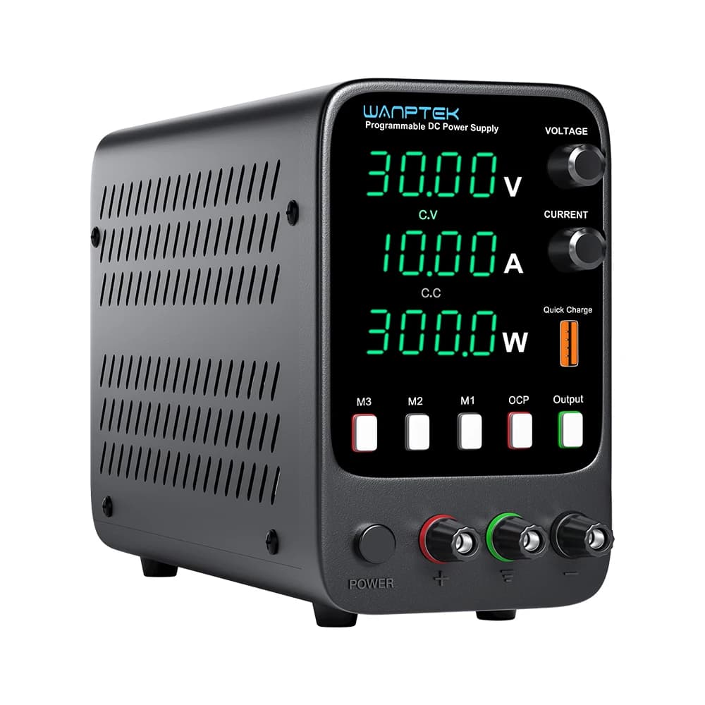 Bench Power Supply | Adjustable 30V 10A / 60V 5A DC | Precision Voltage & Current Regulator - Thumbnail 2