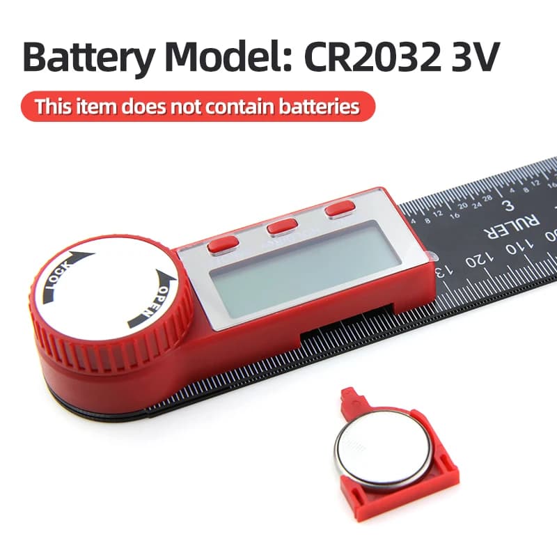 Digital Angle Finder | 360° Multi-Angle Measurement Tool for Precision Woodworking - Thumbnail 4