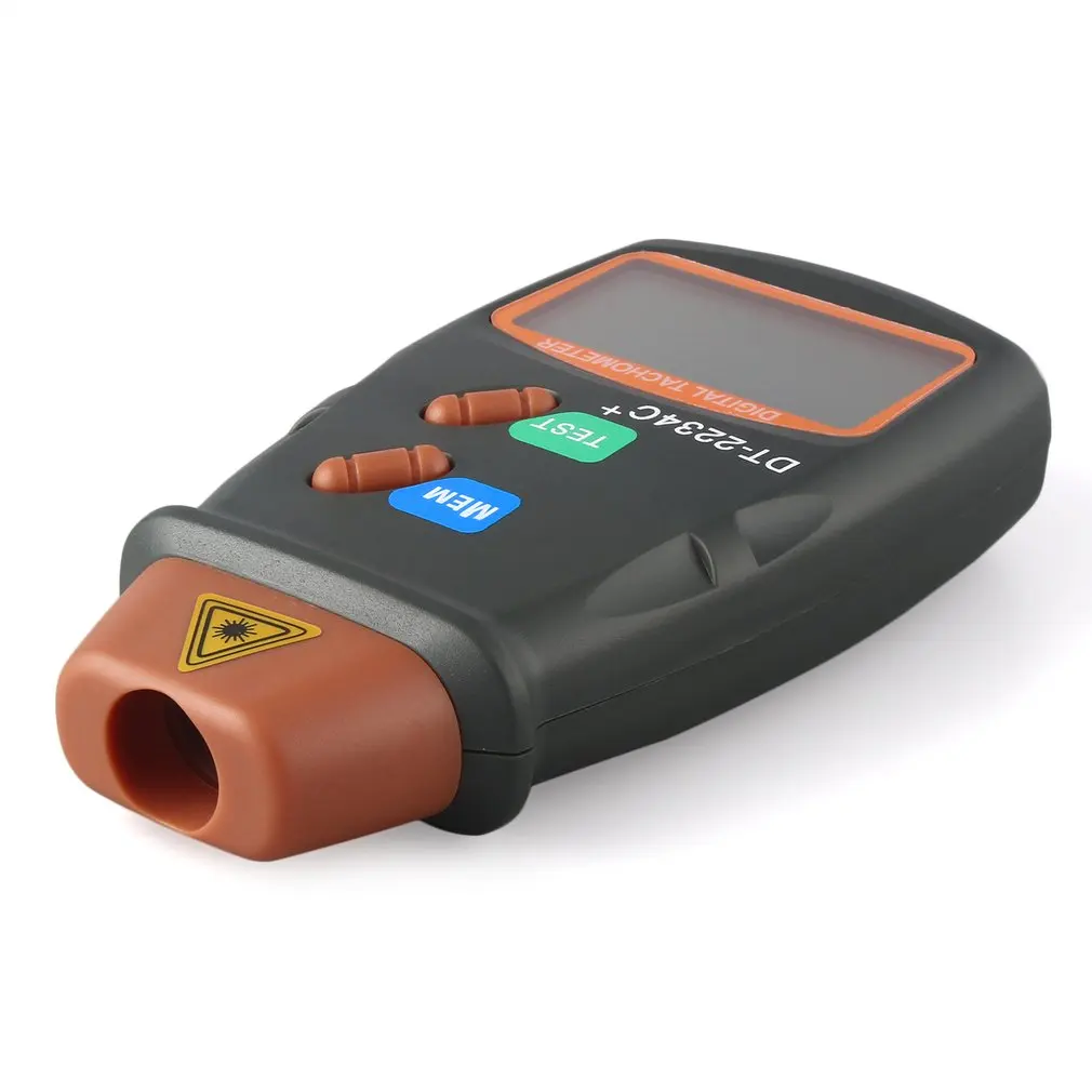 Digital Laser Tachometer | Non-Contact RPM Meter | 2.5-99,999 RPM Range - Thumbnail 2