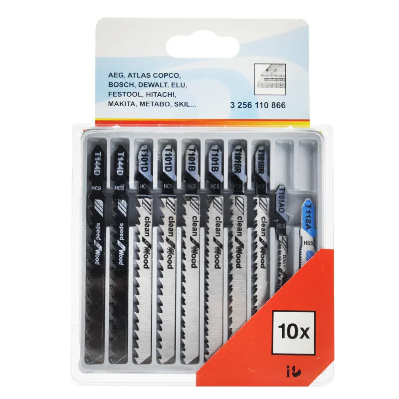 Professional Jigsaw Blade Set | 5-Piece Multi-Purpose Kit | T111C, T118A, T127D | For Bosch, DeWalt & Makita Saws - Thumbnail 2