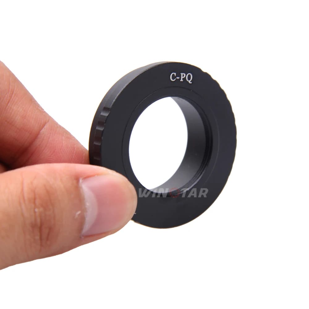 C-Mount to Pentax Q Lens Adapter | Professional CCTV & Vintage Lens Compatibility - Thumbnail 6