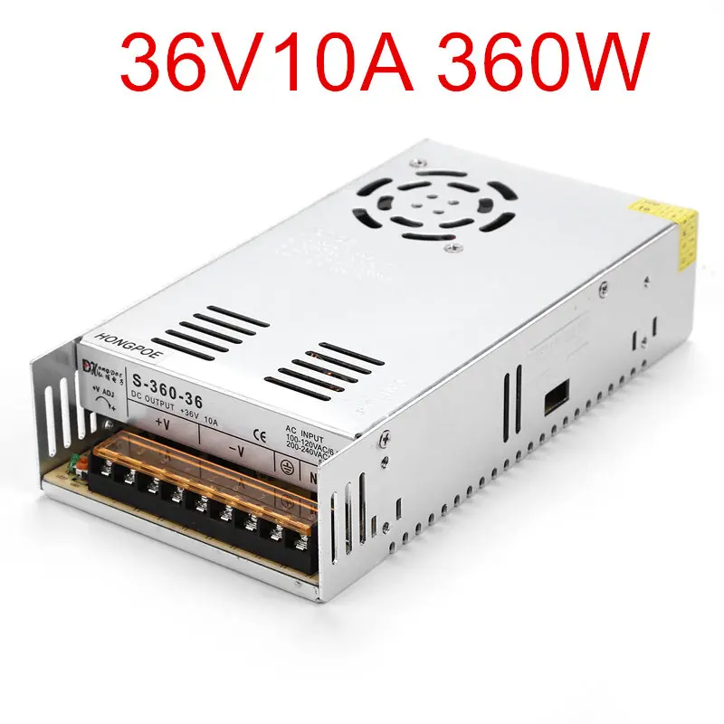 AC/DC Switching Power Supply | 360W 400W | 5V-48V Output | 100-240V Input - Thumbnail 2