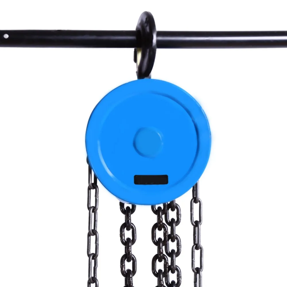 500kg Manual Chain Hoist | Heavy-Duty Lifting Pulley System | 2.5m Cable Hand Control - Thumbnail 2