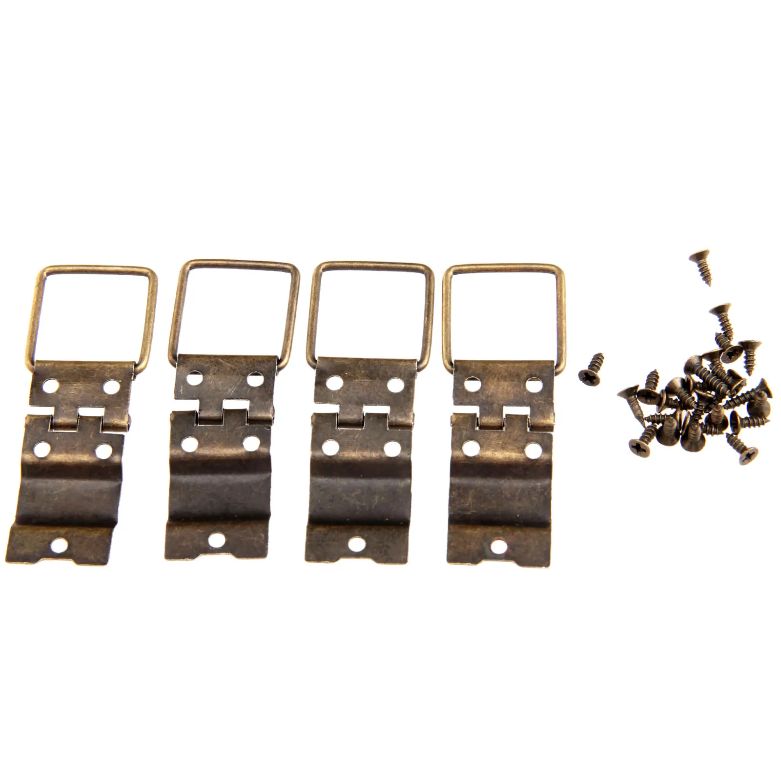 Furniture Cabinet Door Hinges | 4Pcs Set 38x21mm | For Jewelry Box & DIY Projects - Thumbnail 6