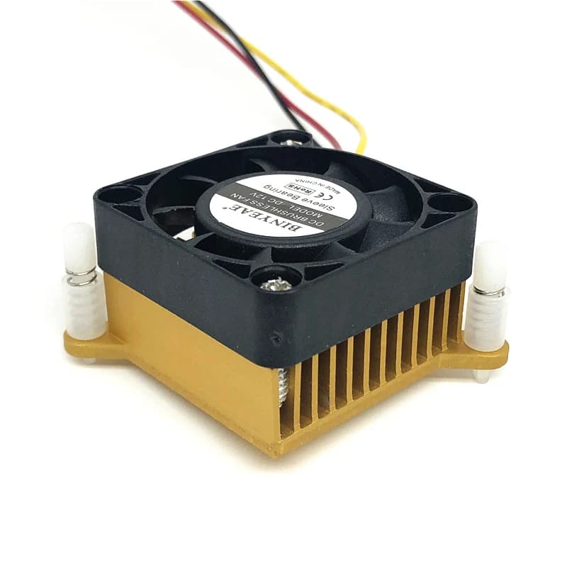 40mm Premium Cooling Fan | 5V/12V/24V DC | 40x40x10mm Heat Sink Cooler | 2-Pin & 3-Pin Compatible - Thumbnail 2