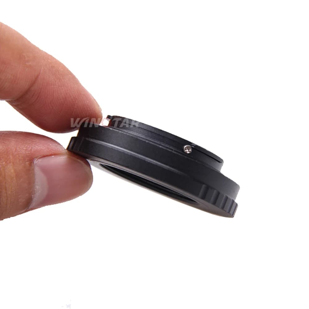 C-Mount to Pentax Q Lens Adapter | Professional CCTV & Vintage Lens Compatibility - Thumbnail 7