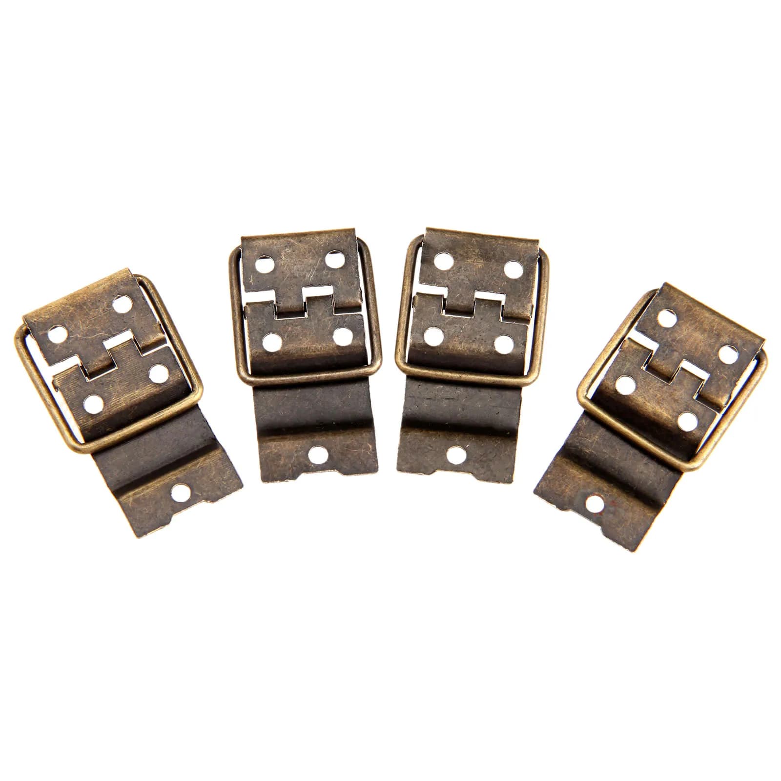 Furniture Cabinet Door Hinges | 4Pcs Set 38x21mm | For Jewelry Box & DIY Projects - Thumbnail 5