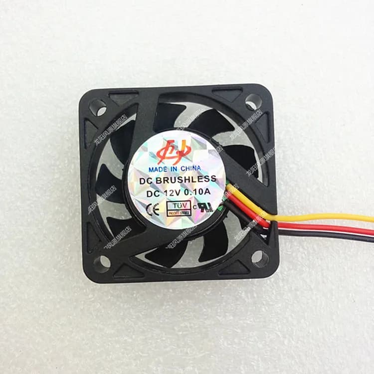 40mm x 10mm Cooling Fan | 5V/12V/24V DC | 2-Pin & 3-Pin for GPU & Chipset Thermal Management - Thumbnail 2