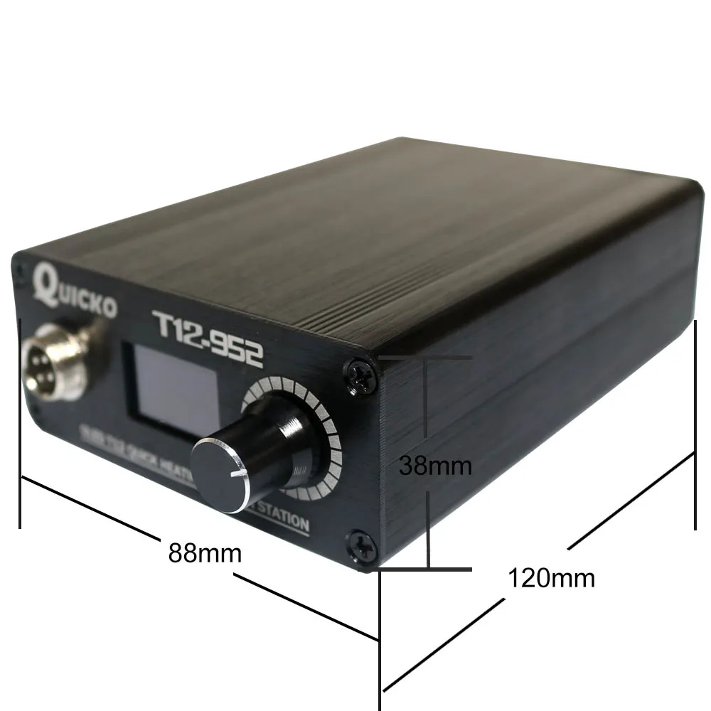 T12 Soldering Station | Quick-Heat Digital Iron | OLED Display & Precision Control - Thumbnail 4