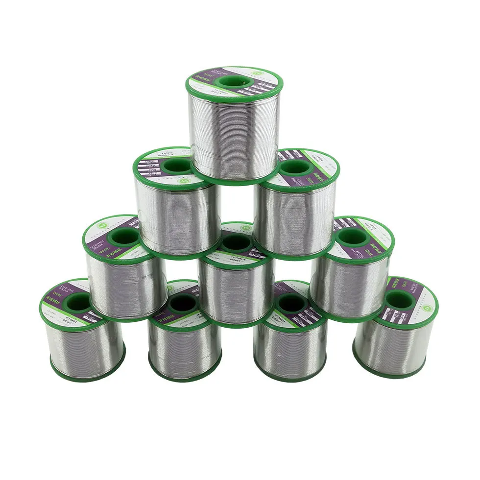 Lead-Free Solder Wire | 99% Tin, 0.3% Silver Alloy | 1kg Spool with Rosin Core - Thumbnail 4