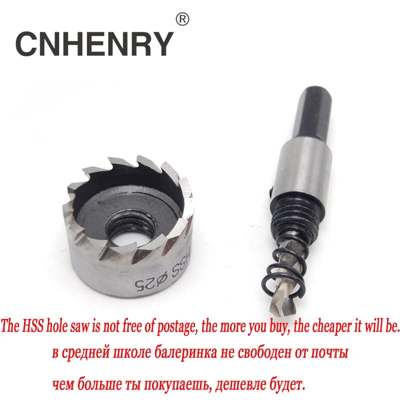 HSS Hole Saw Kit | 12-35mm Metal Cutting Set | High-Speed Steel for Stainless Steel & Power Tools - Thumbnail 6