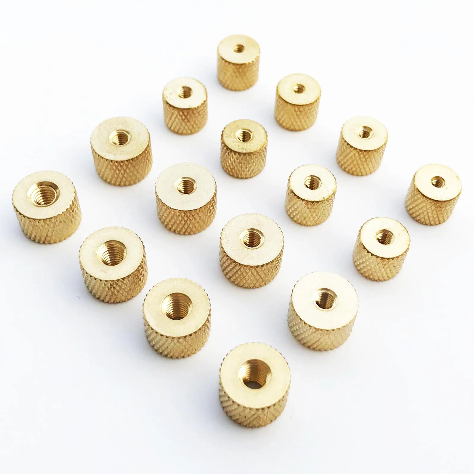 Knurled Thumb Nuts | Pineapple Pattern | 5pcs for PC Cooling & DIY Models - Thumbnail 2