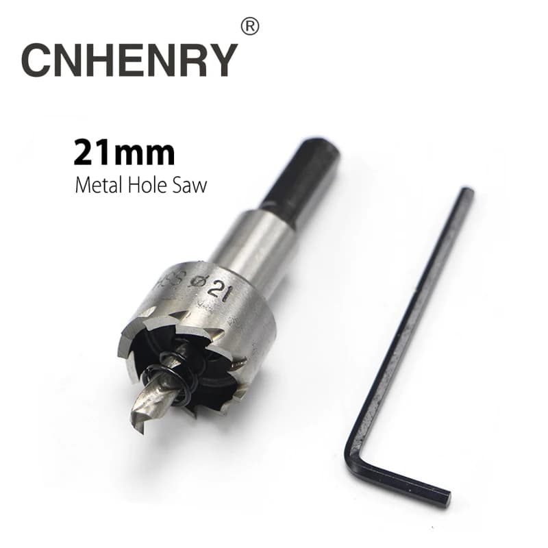 HSS Hole Saw Kit | 12-35mm Metal Cutting Set | High-Speed Steel for Stainless Steel & Power Tools - Thumbnail 4