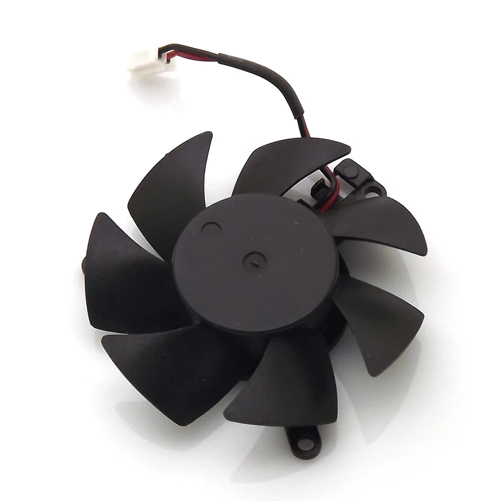 FY04510H12SAA 45mm cooling fan for MSI R6450 6570 6670 V5 graphics cards, 12V 0.2A 2-wire replacement cooler