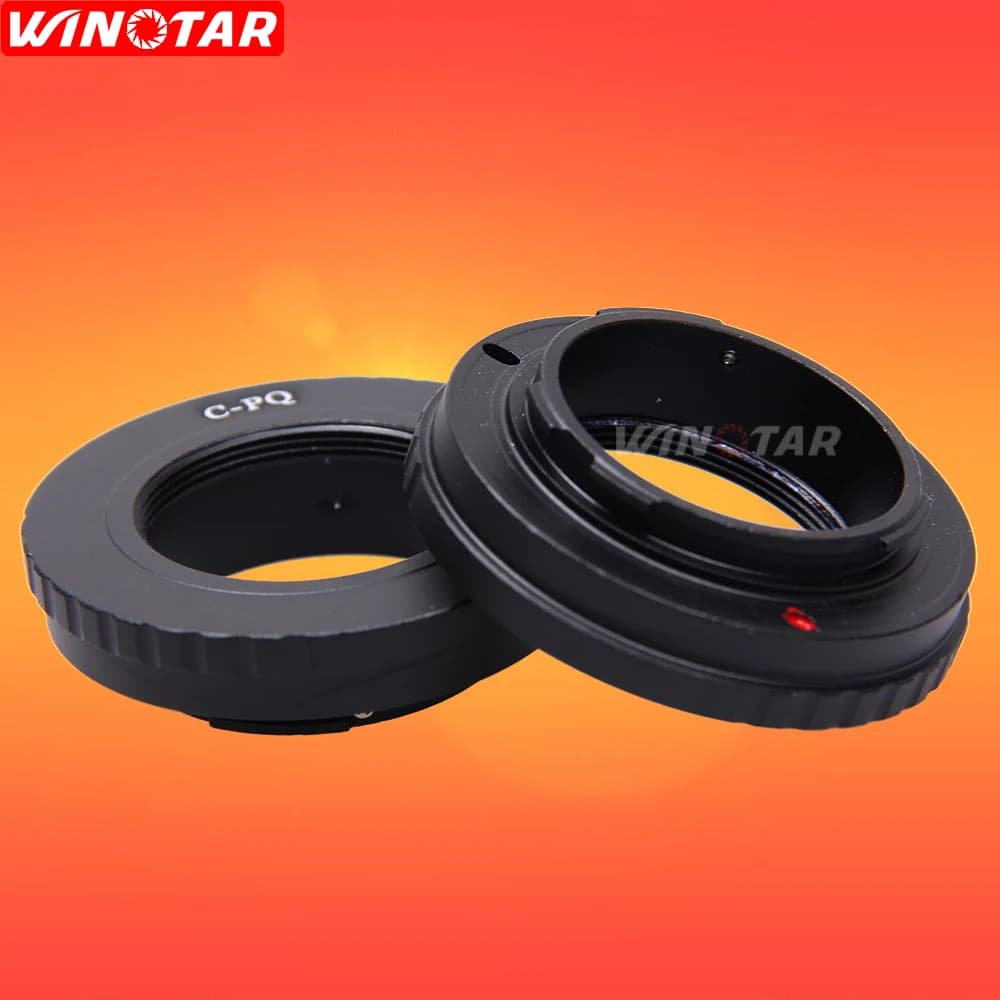 C-Mount to Pentax Q Lens Adapter | Professional CCTV & Vintage Lens Compatibility - Thumbnail 2