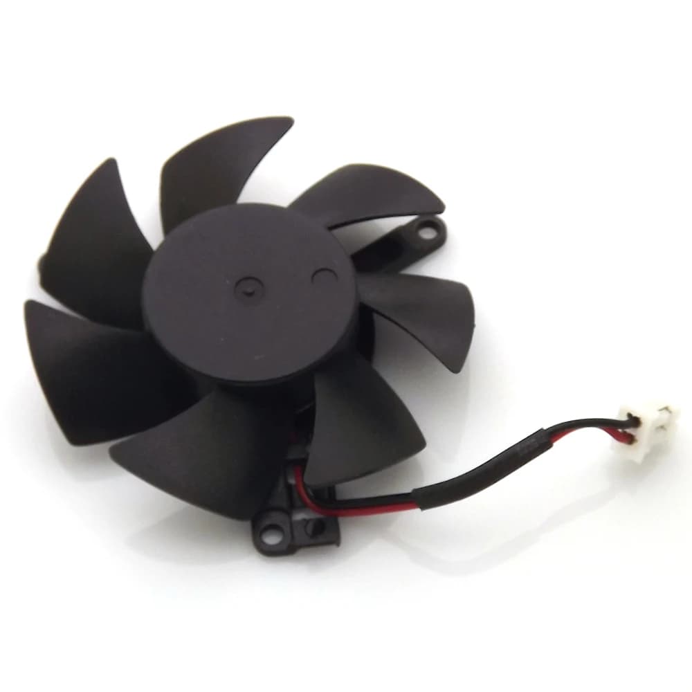 High-Performance 45mm GPU Cooling Fan | 12V 0.2A 2-Pin Replacement | Quiet & Efficient Graphics Card Cooler - Thumbnail 5