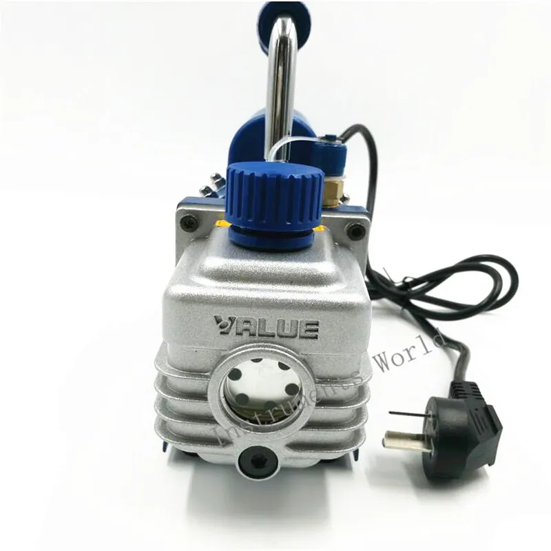 150W Vacuum Pump Set | With Pressure Gauge & Refrigerant Tube | Complete AC Service Kit - Thumbnail 6