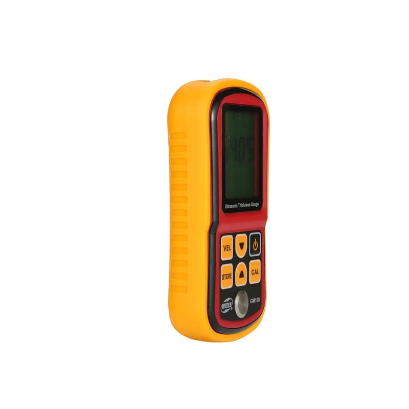 Ultrasonic Thickness Gauge | GM100 Digital Meter for Metal & Steel | 1.2-220mm Range - Thumbnail 6