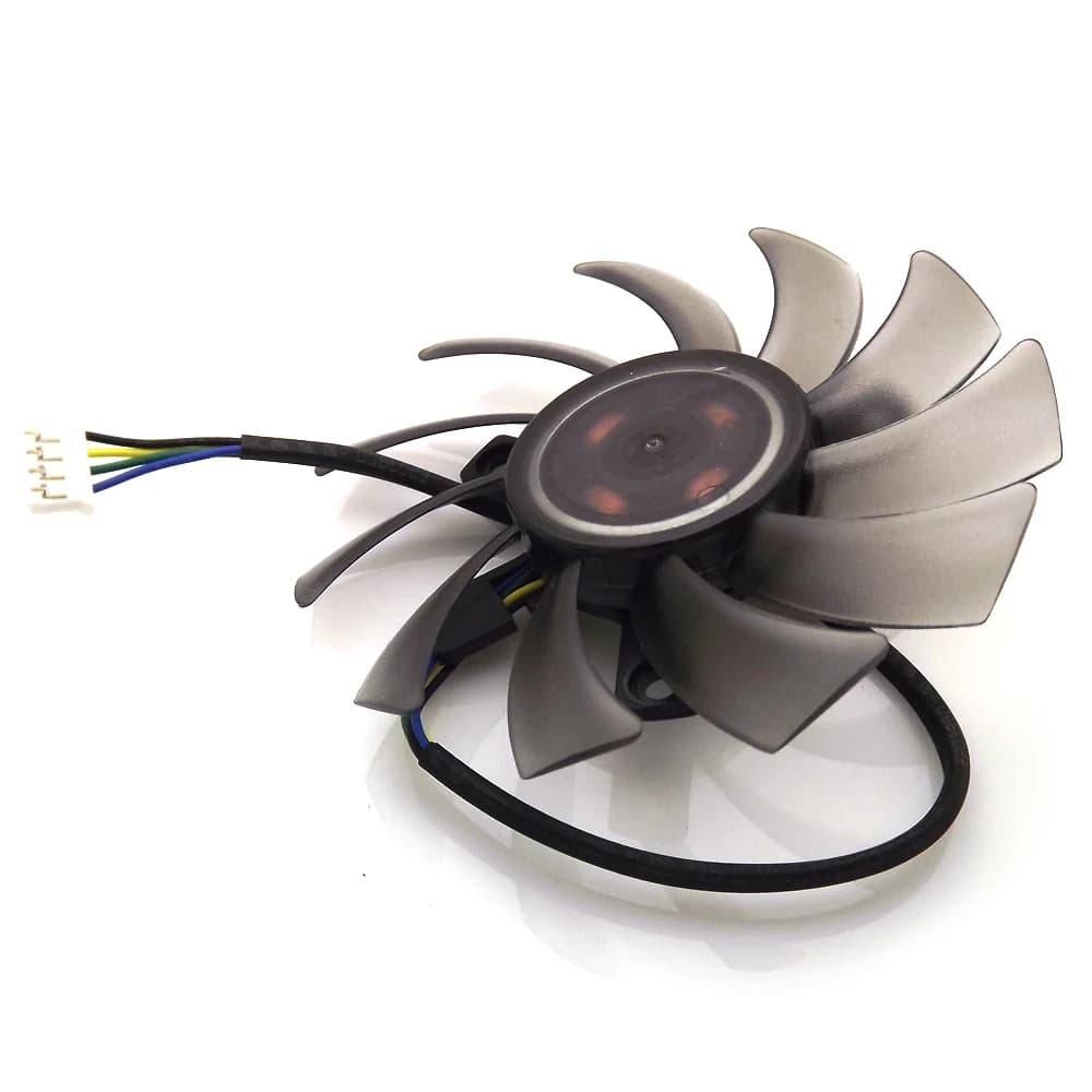 Free Shipping T128010SH 12V 0.25A 75mm 40x40x40mm For ASUS GTX560 HD5870 Graphics Card Cooling Fan 4Wire 4Pin