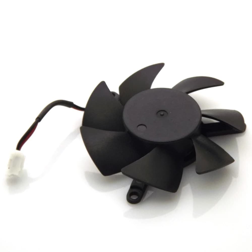 High-Performance 45mm GPU Cooling Fan | 12V 0.2A 2-Pin Replacement | Quiet & Efficient Graphics Card Cooler - Thumbnail 6