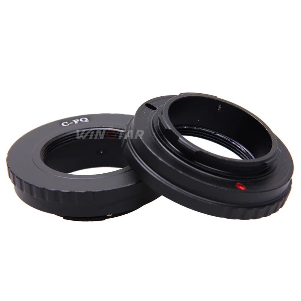 C-Mount to Pentax Q Lens Adapter | Professional CCTV & Vintage Lens Compatibility - Thumbnail 3
