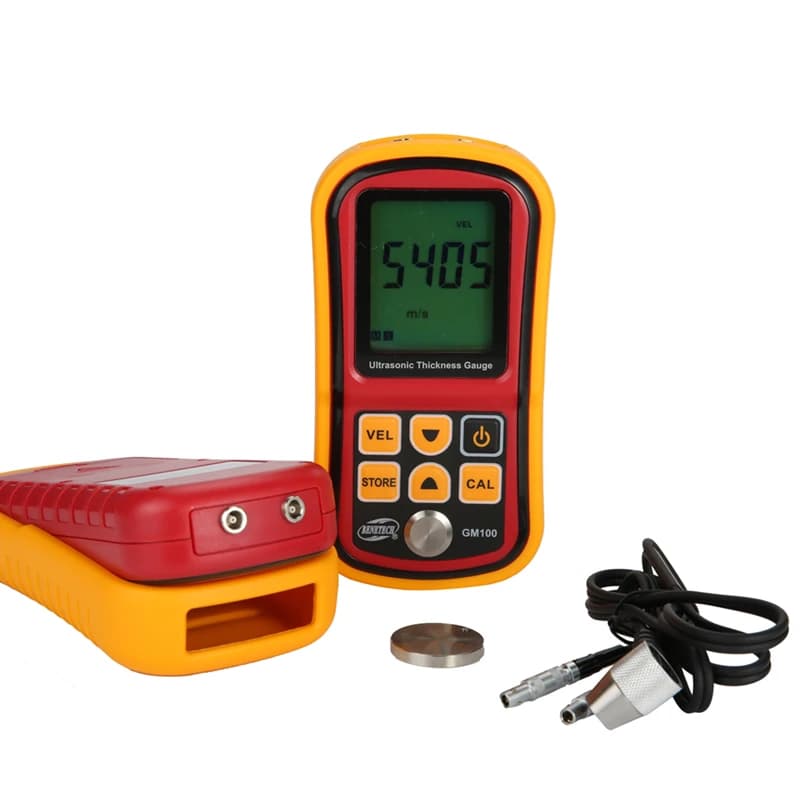 Ultrasonic Thickness Gauge | GM100 Digital Meter for Metal & Steel | 1.2-220mm Range - Thumbnail 5