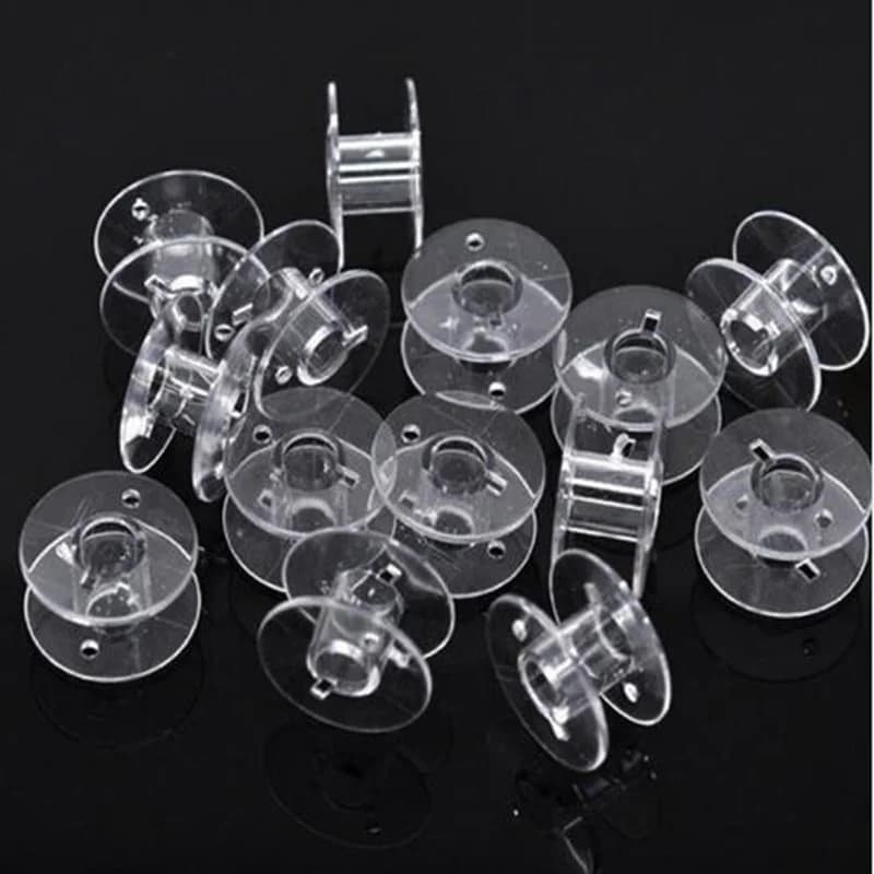 Sewing Machine Bobbins | 25-Piece Clear Spool Set with Storage Box | AA7650 - Thumbnail 6