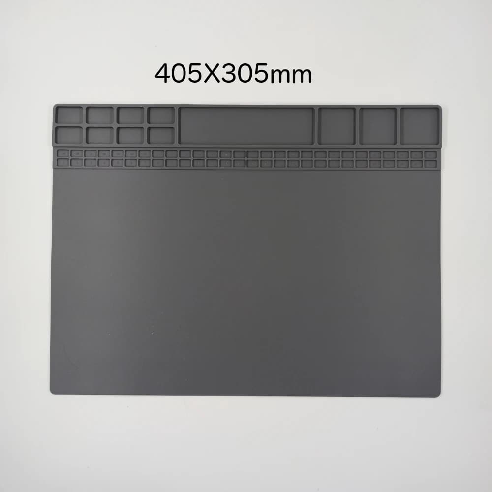 Soldering Mat | 405x305mm Heat-Resistant Workstation Pad for Electronics Repair - Thumbnail 2