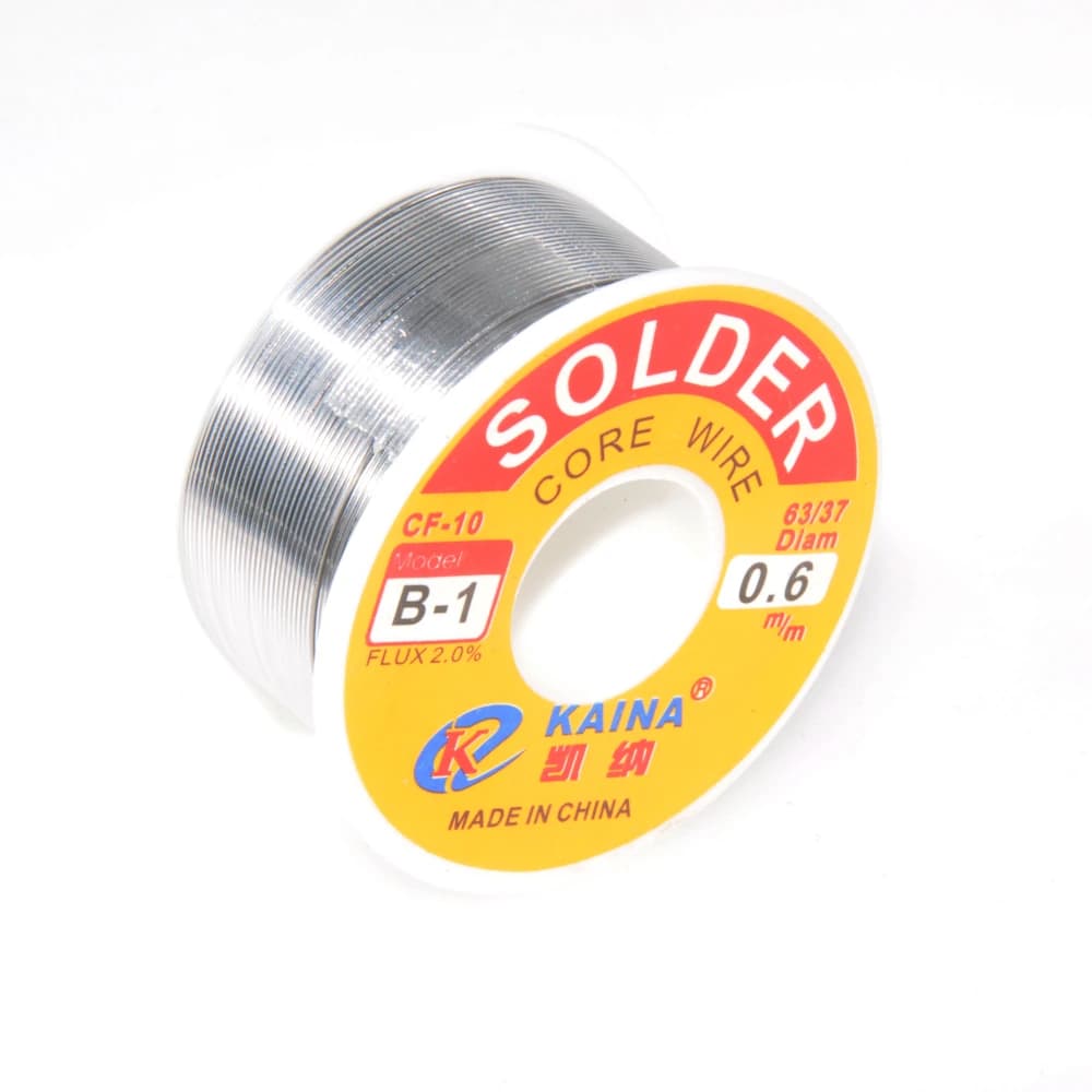 Professional-Grade 63/37 Rosin Core Solder Wire | 2.0% Flux | 0.5mm - 2.0mm Diameters - Thumbnail 5