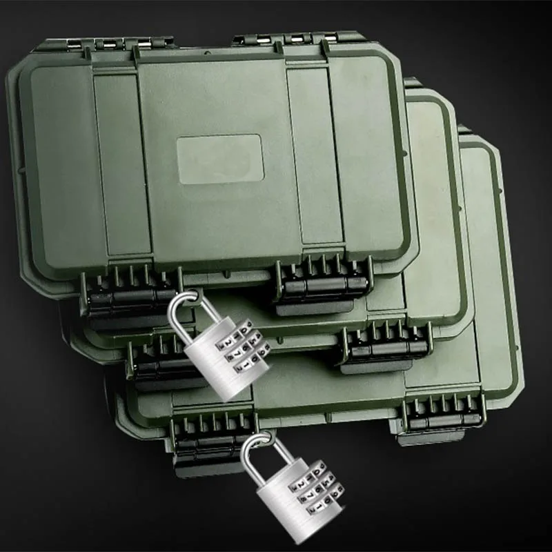 Airtight Toolbox | Waterproof Sealed Safety Case | Lockable with Pre-Cut Foam - Thumbnail 3