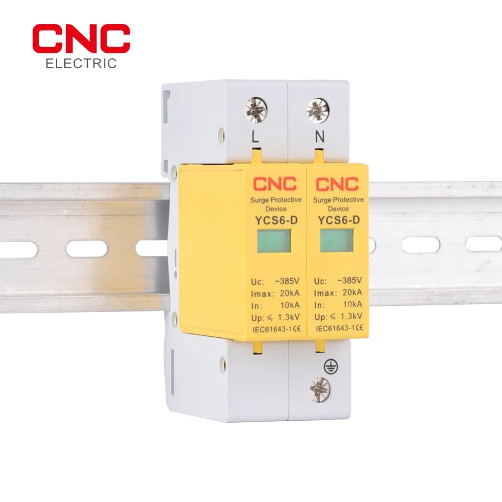2-Pole Surge Protector | 385V AC | 10-20kA Capacity | Whole-Home Electrical Protection - Thumbnail 4