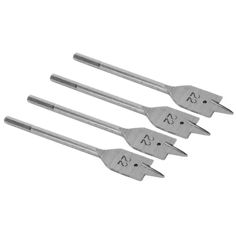 Flat Wood Drill Bit Set | High-Carbon Steel | 13-35mm Spade Bits for Precision Boring - Thumbnail 5