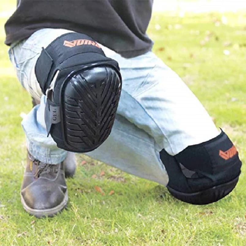 Knee Pads with Gel Cushion | Heavy-Duty EVA Foam | Adjustable Straps for Work & Gardening - Thumbnail 4