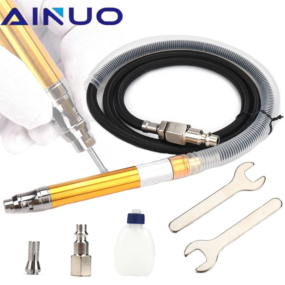 Micro Die Grinder | 3mm Pencil Tool for Engraving & Polishing | 65,000 RPM High-Speed - Thumbnail 2