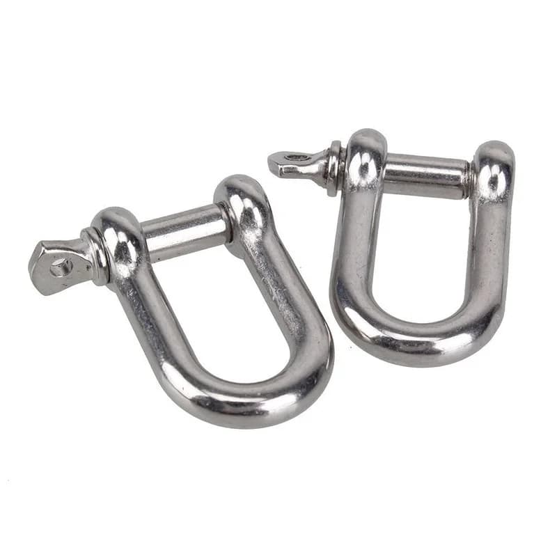 Steel Bow Shackle | M10 Screw Pin | For Boat Anchor Rigging - Thumbnail 3