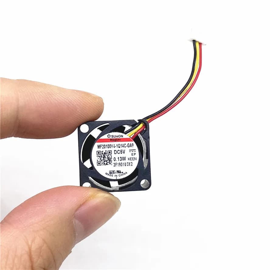 20mm x 10mm Cooling Fan | 5V Ultra-Quiet Operation | 3-Pin Connector for PC & Electronics - Thumbnail 4