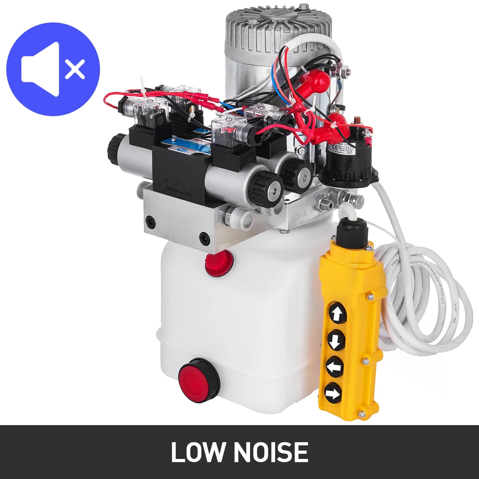 12V Hydraulic Power Unit | Double-Acting Solenoid Pump | 4.5L Reservoir for Dump Trailers & Lifting Tools - Thumbnail 5