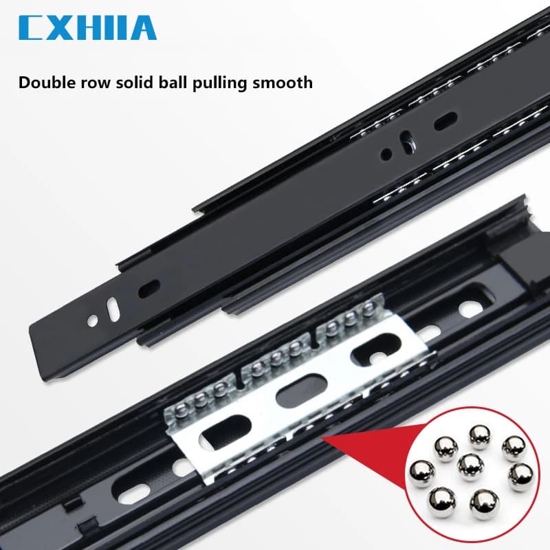 Soft-Close Drawer Slides | 45mm Side Mount | Full Extension | 45kg Load Capacity - Thumbnail 5