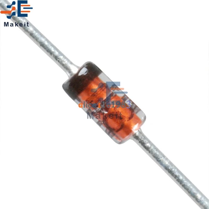 Professional-Grade 1N914 Diode | 50-Piece Electronics Kit | Fast-Switching Signal Component - Thumbnail 3