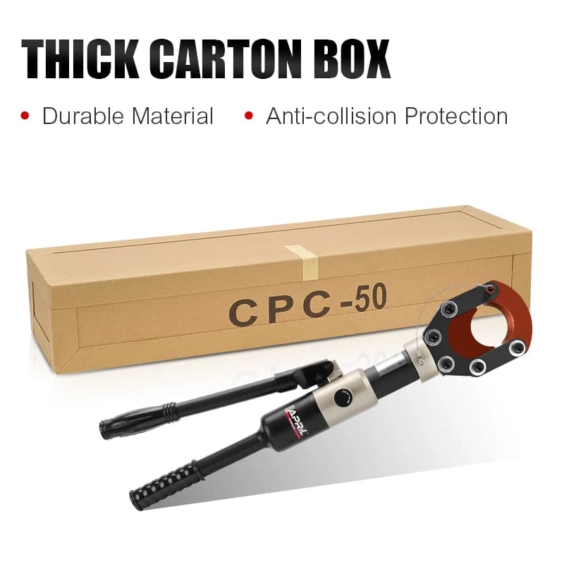 Hydraulic Cable Cutter | Heavy-Duty Copper & Aluminum Wire Cutting Tool - Thumbnail 5